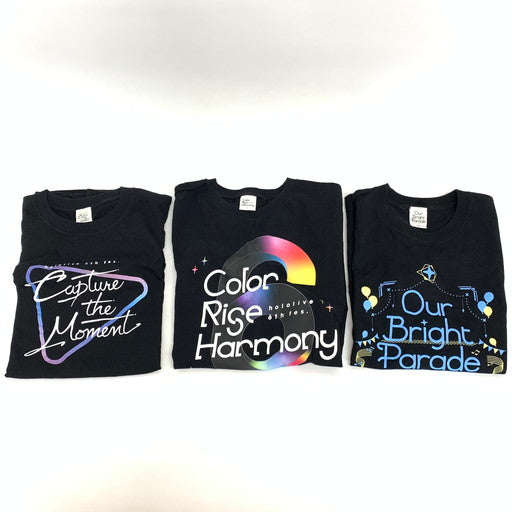 【中古品】 ホロライブ fes Tシャツ グッズ 3種 セット 054-260211-mo-04-fur 万代Net店