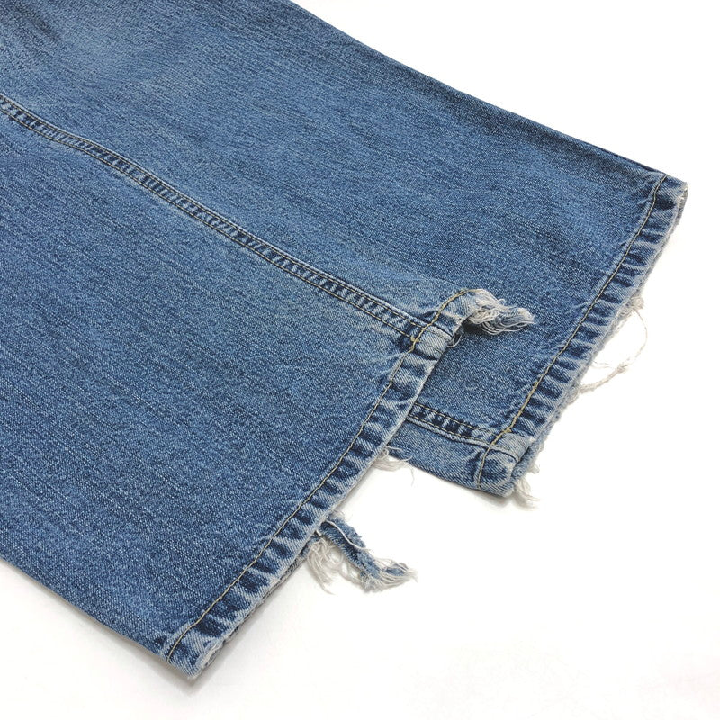 【現状渡し品】【メンズ/レディース】 ST.JOHNS BAY 90S DENIM PANT デニムパンツ Gパン ジーンズ ボトムス 古着 ヴィンテージ 157-260501-rs-01-fur サイズ：4 カラー：インディゴ 万代Net店