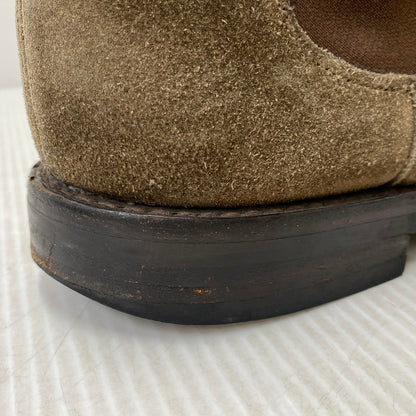 【現状渡し品】【メンズ/レディース】 CHURCH'S チャーチ SUEDE CHELSEA BOOTS スウェード チェルシー ブーツ シューズ 靴 164-260831-cs-10-izu サイズ：不明 カラー：ブラウン系 万代Net店