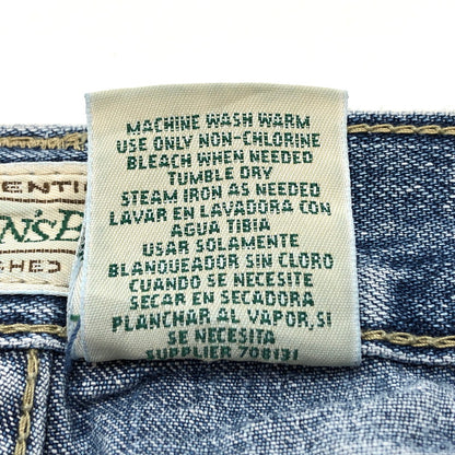 【現状渡し品】【メンズ/レディース】 ST.JOHNS BAY 90S DENIM PANT デニムパンツ Gパン ジーンズ ボトムス 古着 ヴィンテージ 157-260501-rs-01-fur サイズ：4 カラー：インディゴ 万代Net店