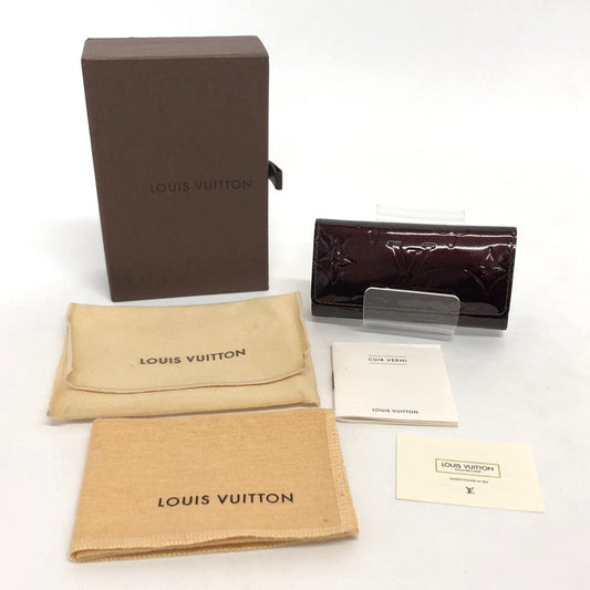 【現状渡し品】【メンズ/レディース】 LOUIS VUITTON ルイ・ヴィトン M93517 ヴェルニ ミュルティクレ4 アマラント 4連 キーケース 179-251125-rs-01-fur カラー：アマラント 万代Net店