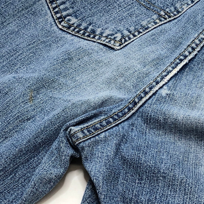 【現状渡し品】【メンズ/レディース】 ST.JOHNS BAY 90S DENIM PANT デニムパンツ Gパン ジーンズ ボトムス 古着 ヴィンテージ 157-260501-rs-01-fur サイズ：4 カラー：インディゴ 万代Net店