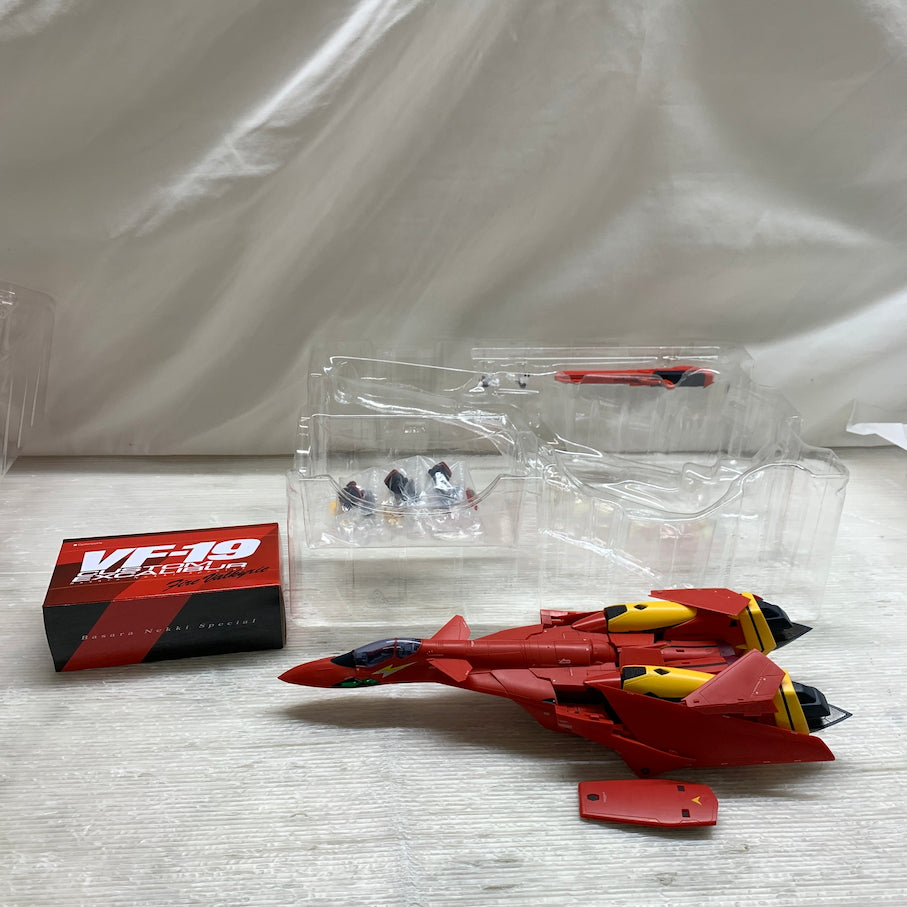 【現状渡し品】 DX超合金 VF-19改 エクスカリバー 熱気バサラスペシャル マクロス7 057-261007-MS-03-min 万代Net店