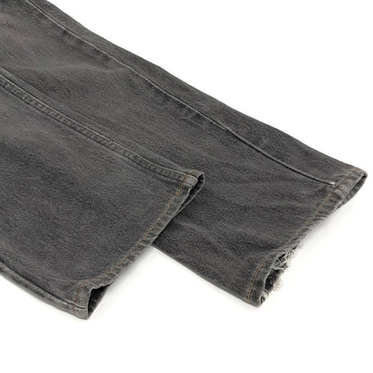【中古品】【メンズ】 LEVI'S リーバイス BLACK DENIM PANTS 501-0658 刻印653 ブラックデニムパンツ ストレート ボトムス 古着 ヴィンテージ 157-260501-rs-02-fur サイズ：W30 L34 カラー：ブラックインディゴ系 万代Net店