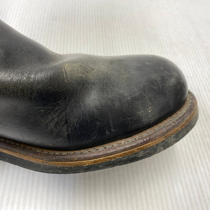 【現状渡し品】【メンズ】 RED WING レッドウィング 8270 USA製 茶芯 90S KNIFE POCKET ENGINEER BOOTS ナイフ ポケット エンジニア ブーツ シューズ 靴 164-260831-cs-13-izu サイズ：8 1/2 カラー：ブラック 万代Net店