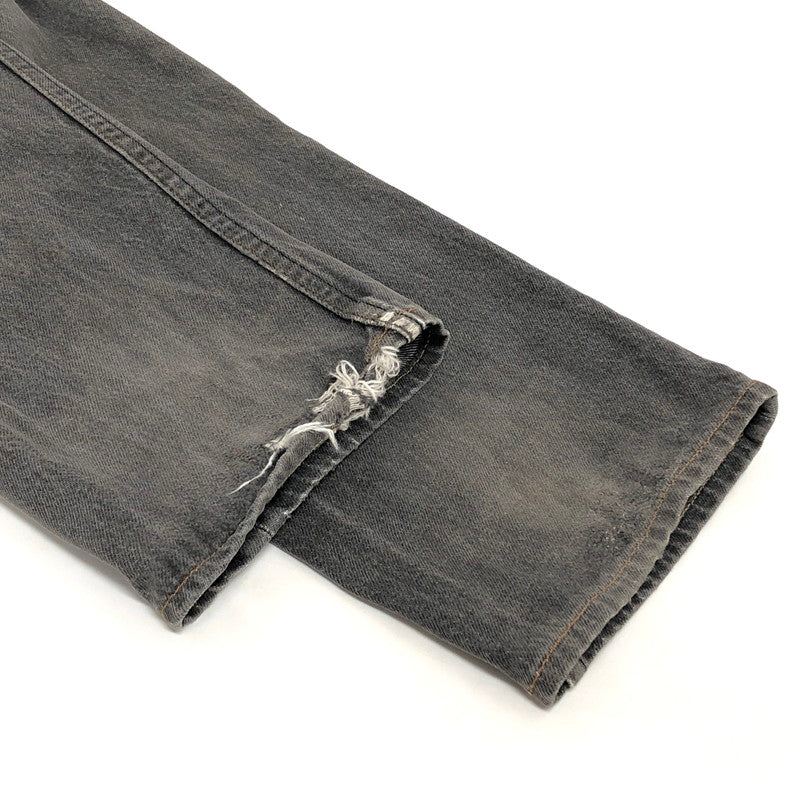 【中古品】【メンズ】 LEVI'S リーバイス BLACK DENIM PANTS 501-0658 刻印653 ブラックデニムパンツ ストレート ボトムス 古着 ヴィンテージ 157-260501-rs-02-fur サイズ：W30 L34 カラー：ブラックインディゴ系 万代Net店