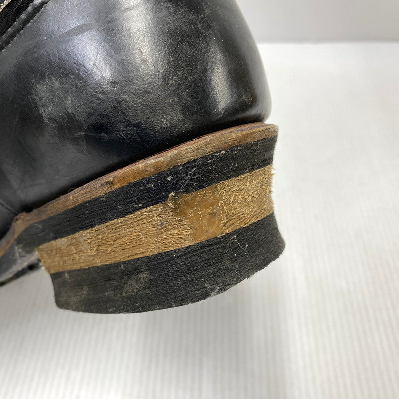 【現状渡し品】【メンズ】 RED WING レッドウィング 8270 USA製 茶芯 90S KNIFE POCKET ENGINEER BOOTS ナイフ ポケット エンジニア ブーツ シューズ 靴 164-260831-cs-13-izu サイズ：8 1/2 カラー：ブラック 万代Net店