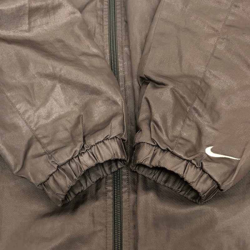 【ジャンク品】【メンズ】 NIKE ナイキ セットアップ トラックジャケット トラックパンツ ジャージ 2点セット 古着 スポーツ系 ヴィンテージ系 148-250822-rs-02-fur サイズ：M カラー：ブラウン 万代Net店