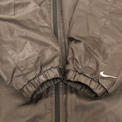 【ジャンク品】【メンズ】 NIKE ナイキ セットアップ トラックジャケット トラックパンツ ジャージ 2点セット 古着 スポーツ系 ヴィンテージ系 148-250822-rs-02-fur サイズ：M カラー：ブラウン 万代Net店