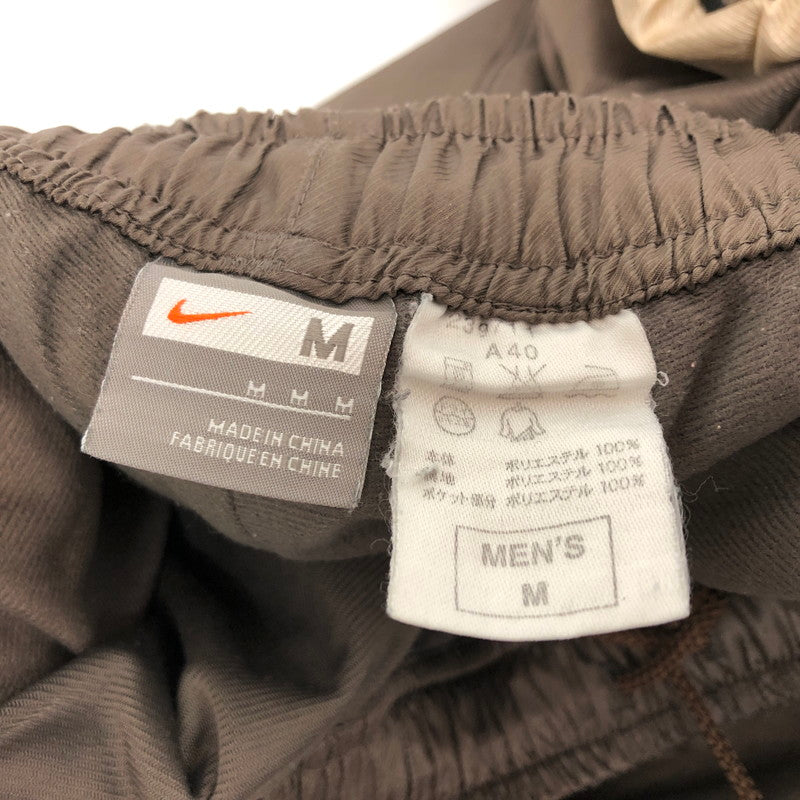 【ジャンク品】【メンズ】 NIKE ナイキ セットアップ トラックジャケット トラックパンツ ジャージ 2点セット 古着 スポーツ系 ヴィンテージ系 148-250822-rs-02-fur サイズ：M カラー：ブラウン 万代Net店
