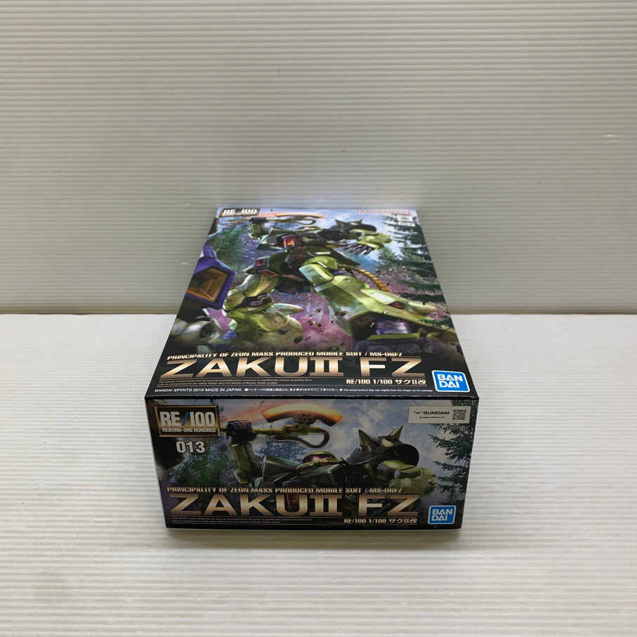 【現状渡し品】 RE 100 MS-06FZ ザク２改 ガンプラ 未組立 箱あり バンダイ 058-260825-YT-01-min 万代Net店