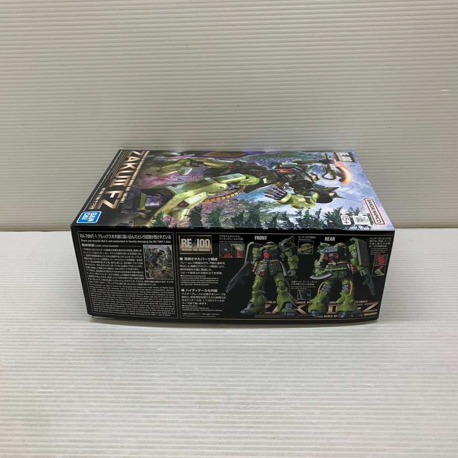 【現状渡し品】 RE 100 MS-06FZ ザク２改 ガンプラ 未組立 箱あり バンダイ 058-260825-YT-01-min 万代Net店