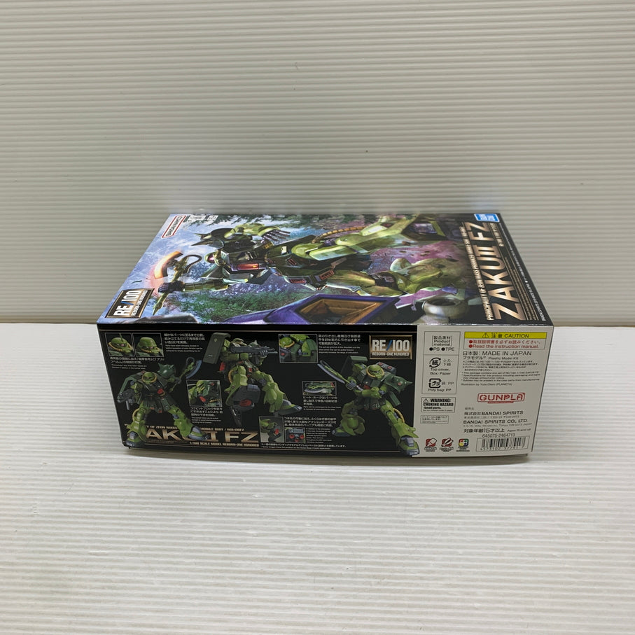 【現状渡し品】 RE 100 MS-06FZ ザク２改 ガンプラ 未組立 箱あり バンダイ 058-260825-YT-01-min 万代Net店