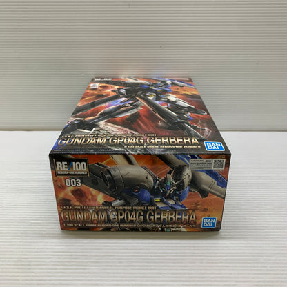 【現状渡し品】 RE 100 ガンダム試作4号機 GP04G ガーベラ ガンプラ 未組立 箱あり バンダイ 058-260825-YT-02-min 万代Net店