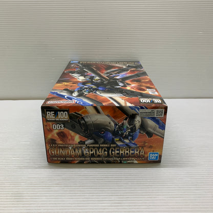 【現状渡し品】 RE 100 ガンダム試作4号機 GP04G ガーベラ ガンプラ 未組立 箱あり バンダイ 058-260825-YT-02-min 万代Net店