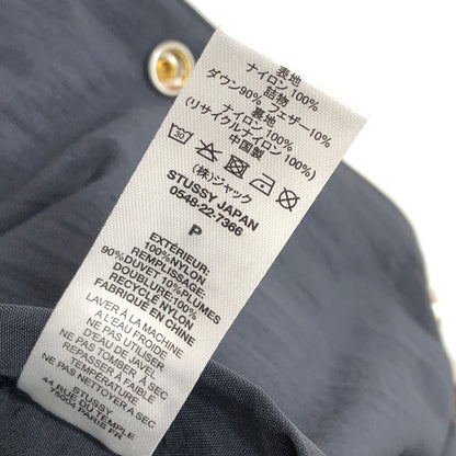 【中古品】【メンズ】 STUSSY ステューシー Reversible Down Workgear Vest 115676 ダウンベスト リバーシブル アウター 古着 142-261014-rs-05-fur サイズ：S カラー：ブルー×ブラック 万代Net店