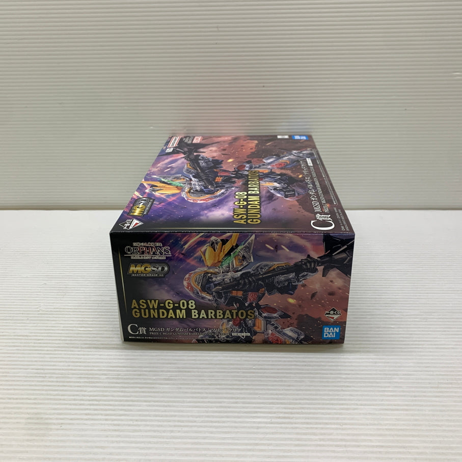 【現状渡し品】 一番くじ 機動戦士ガンダム 鉄血のオルフェンズ C賞 MGSD ガンダムバルバトス ソリッドクリア ガンプラ 未組立 箱あり バンダイ 056-260825-YT-03-min 万代Net店