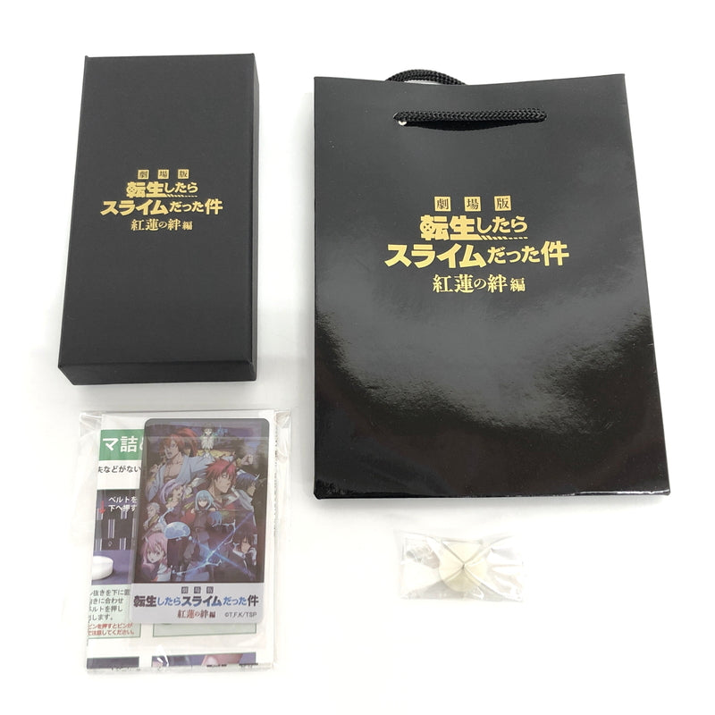 【中古美品】【メンズ/レディース】 劇場版 転生したらスライムだった件 紅蓮の絆編 サン&ムーン付きクロノグラフ腕時計 リムル シルエット 197-261015-rs-01-fur カラー：シルバー 万代Net店