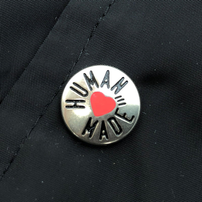 【現状渡し品】【メンズ】 HUMAN MADE ヒューマンメード Coach Jacket コーチジャケット バックプリント ブルゾン アウター 142-251125-rs-05-fur サイズ：XXL カラー：ブラック 万代Net店