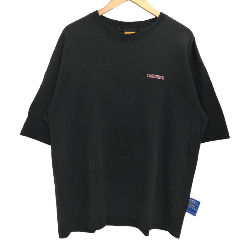 【中古品】【メンズ】 Sequence × CARFIELD シーケンス I LIVE FOR WEEKENDS PRINT S/S TEE プリント Tシャツ 半袖 トップス 142-260721-rs-03-fur サイズ：XL カラー：ブラック 万代Net店