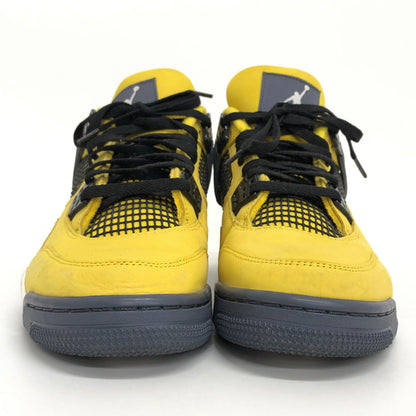 【中古品】【メンズ】 NIKE ナイキ AIR JORDAN 4 CT8527-700 エア ジョーダン レトロ スニーカー シューズ 靴 160-261015-rs-02-fur サイズ：27.5cm US9.5 カラー：ツアーイエロー 万代Net店