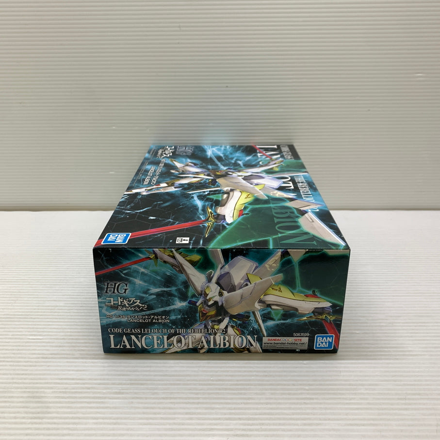 【現状渡し品】 コードギアス反逆のルルーシュ HG 1/35 ランスロット・アルビオン プラモデル 未組立 箱あり バンダイ 059-260825-YT-04-min 万代Net店