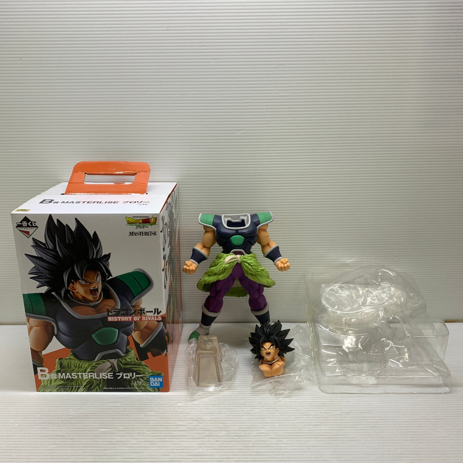 【現状渡し品】 一番くじ ドラゴンボール HISTORY OF RIVALS B賞 MASTERLISE ブロリー フィギュア 箱あり バンダイ 050-260804-YT-06-min 万代Net店