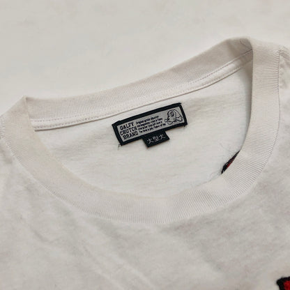 【現状渡し品】【メンズ】 GALFY ガルフィー わんわん大学 S/S TEE 122035 半袖 Tシャツ トップス 142-260721-rs-04-fur サイズ：大型犬(XL) カラー：ホワイト 万代Net店