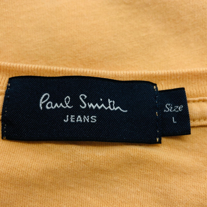 【中古品】【メンズ】 PAUL SMITH ポールスミス 半袖Ｔシャツ トップス 141-250522-hn-01-fur サイズ：L カラー：オレンジ系 万代Net店
