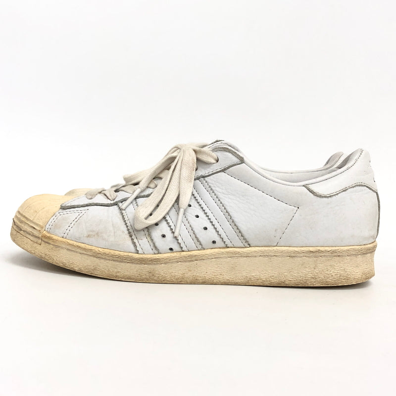 【現状渡し品】【メンズ】 adidas アディダス SUPER STAR 80'S DLX S75016 スーパースター ラックス スニーカー シューズ 靴 161-261015-rs-03-fur サイズ：26.0cm US8 カラー：ホワイト系 万代Net店