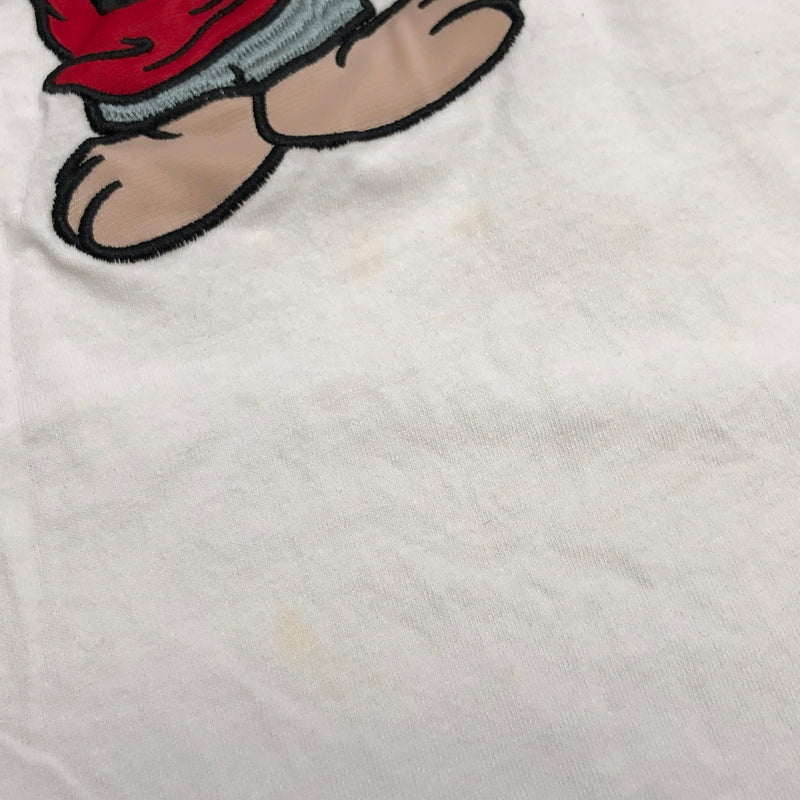 【現状渡し品】【メンズ】 GALFY ガルフィー わんわん大学 S/S TEE 122035 半袖 Tシャツ トップス 142-260721-rs-04-fur サイズ：大型犬(XL) カラー：ホワイト 万代Net店