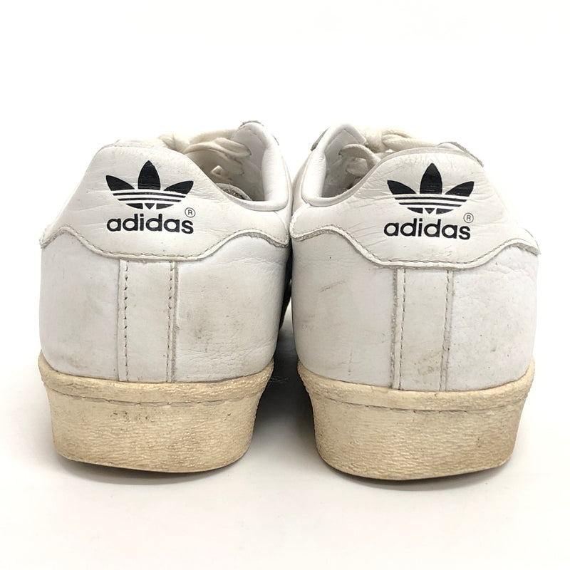 【現状渡し品】【メンズ】 adidas アディダス SUPER STAR 80'S DLX S75016 スーパースター ラックス スニーカー シューズ 靴 161-261015-rs-03-fur サイズ：26.0cm US8 カラー：ホワイト系 万代Net店