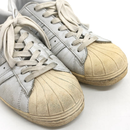 【現状渡し品】【メンズ】 adidas アディダス SUPER STAR 80'S DLX S75016 スーパースター ラックス スニーカー シューズ 靴 161-261015-rs-03-fur サイズ：26.0cm US8 カラー：ホワイト系 万代Net店