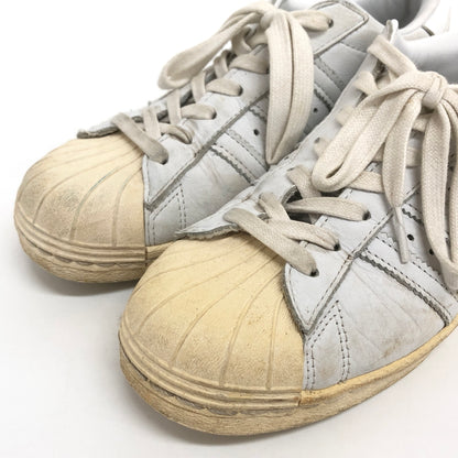 【現状渡し品】【メンズ】 adidas アディダス SUPER STAR 80'S DLX S75016 スーパースター ラックス スニーカー シューズ 靴 161-261015-rs-03-fur サイズ：26.0cm US8 カラー：ホワイト系 万代Net店