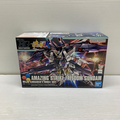 【現状渡し品】 1/144 HGBF ZGMF-X10A-A アメイジングストライクフリーダムガンダム ガンダムビルドファイターズA-R ガンプラ 未組立 箱あり バンダイ 058-260825-YT-06-min 万代Net店