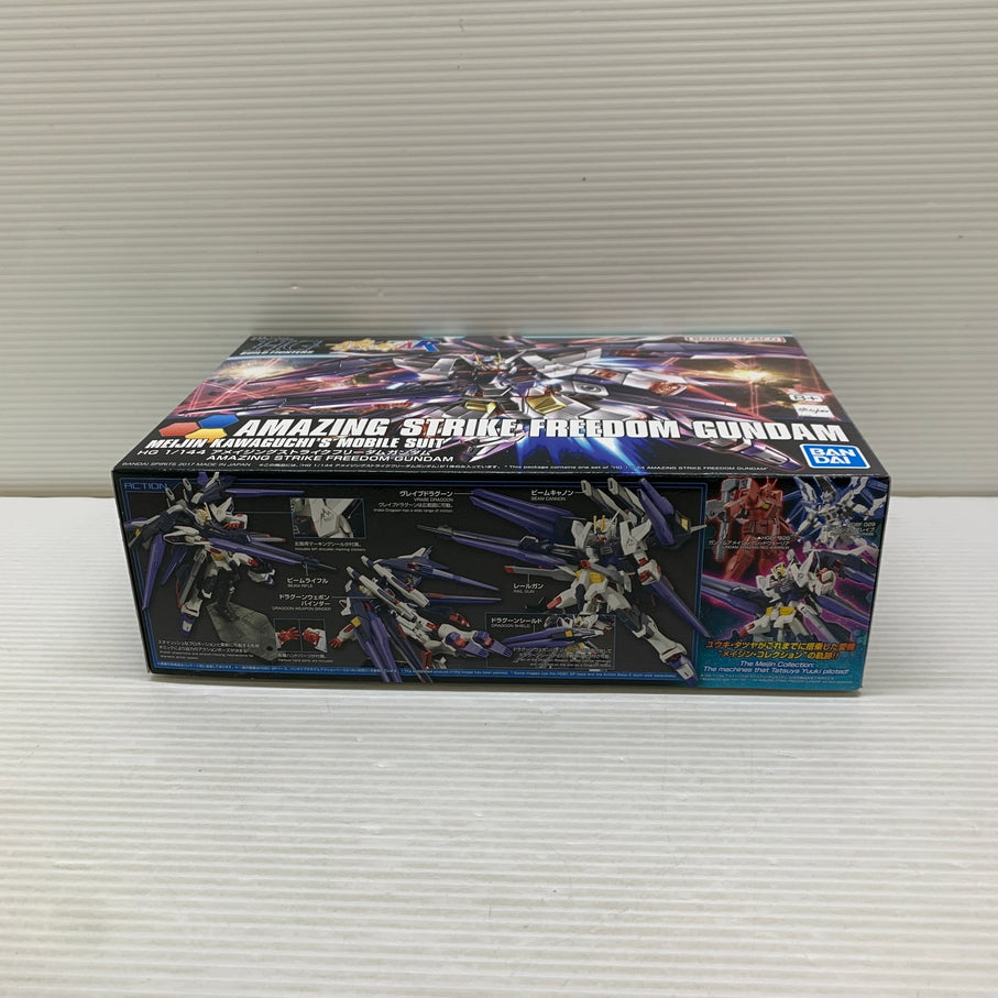 【現状渡し品】 1/144 HGBF ZGMF-X10A-A アメイジングストライクフリーダムガンダム ガンダムビルドファイターズA-R ガンプラ 未組立 箱あり バンダイ 058-260825-YT-06-min 万代Net店