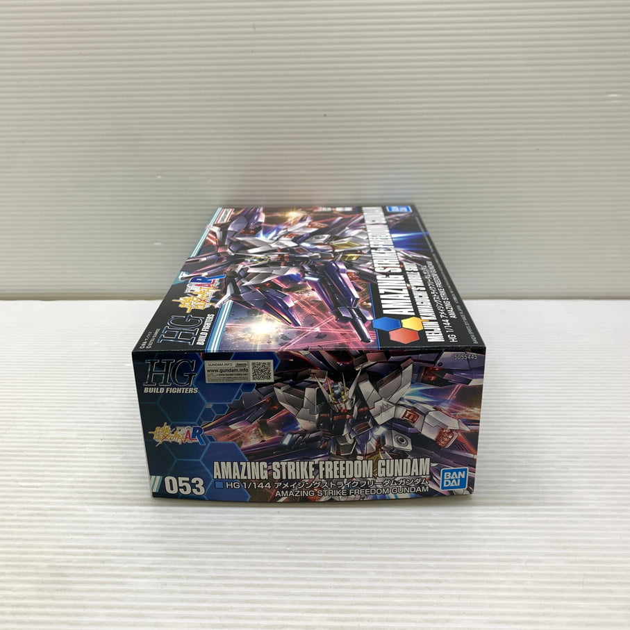 【現状渡し品】 1/144 HGBF ZGMF-X10A-A アメイジングストライクフリーダムガンダム ガンダムビルドファイターズA-R ガンプラ 未組立 箱あり バンダイ 058-260825-YT-06-min 万代Net店