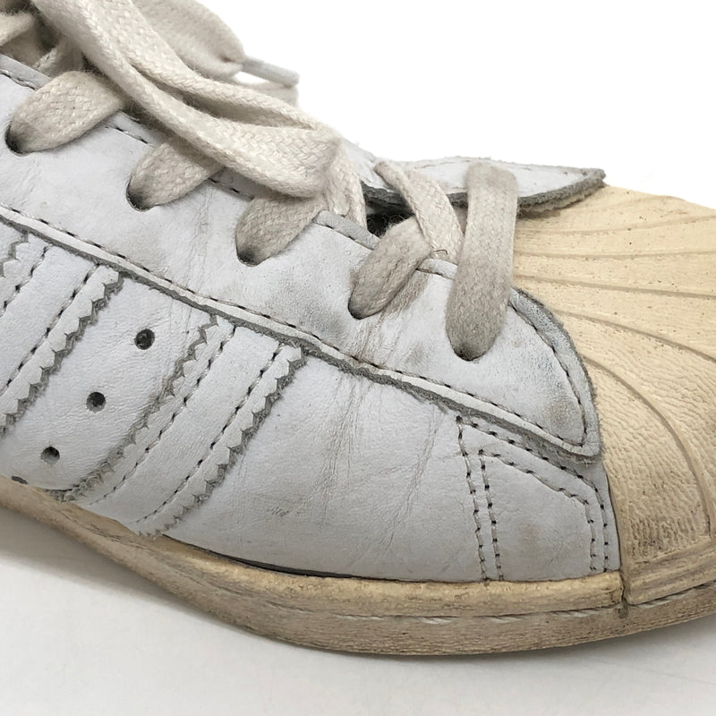 【現状渡し品】【メンズ】 adidas アディダス SUPER STAR 80'S DLX S75016 スーパースター ラックス スニーカー シューズ 靴 161-261015-rs-03-fur サイズ：26.0cm US8 カラー：ホワイト系 万代Net店