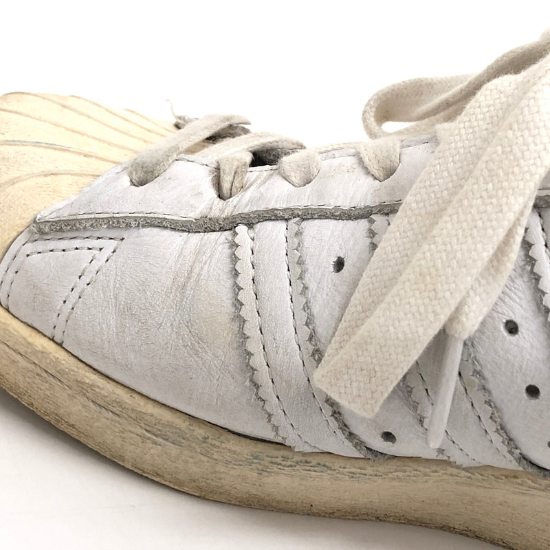 【現状渡し品】【メンズ】 adidas アディダス SUPER STAR 80'S DLX S75016 スーパースター ラックス スニーカー シューズ 靴 161-261015-rs-03-fur サイズ：26.0cm US8 カラー：ホワイト系 万代Net店