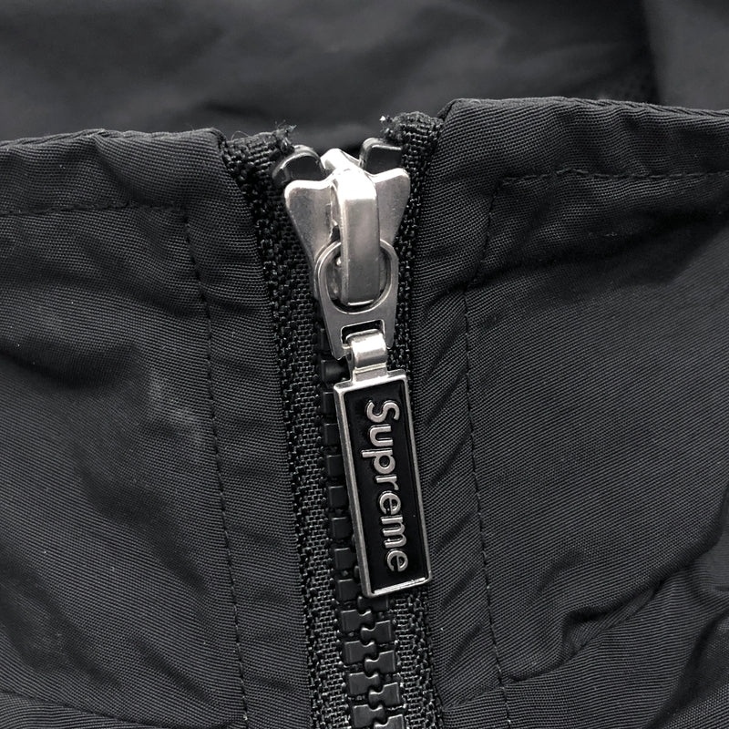 【中古品】【メンズ】 SUPREME シュプリーム 16AW 3M REFLECTIVE STRIPE TRACK JACKET トラックジャケット アウター 古着 149-261015-rs-05-fur サイズ：M カラー：ブラック 万代Net店
