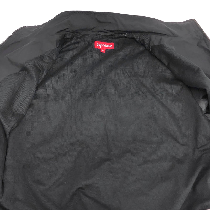 【中古品】【メンズ】 SUPREME シュプリーム 16AW 3M REFLECTIVE STRIPE TRACK JACKET トラックジャケット アウター 古着 149-261015-rs-05-fur サイズ：M カラー：ブラック 万代Net店