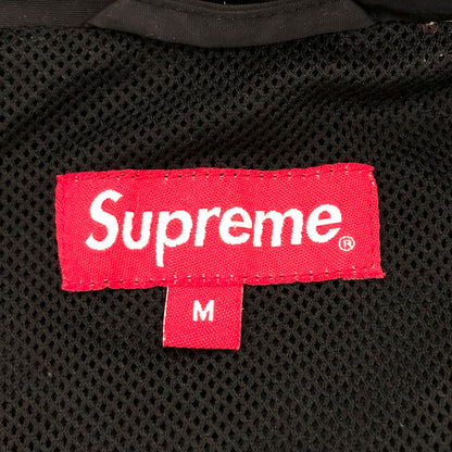 【中古品】【メンズ】 SUPREME シュプリーム 16AW 3M REFLECTIVE STRIPE TRACK JACKET トラックジャケット アウター 古着 149-261015-rs-05-fur サイズ：M カラー：ブラック 万代Net店