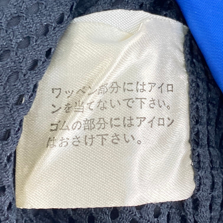 【中古品】【メンズ】 Reebok リーボック ナイロンジャケット 148-260121-WA-08-iwa サイズ：M カラー：ブルー ブラック 万代Net店