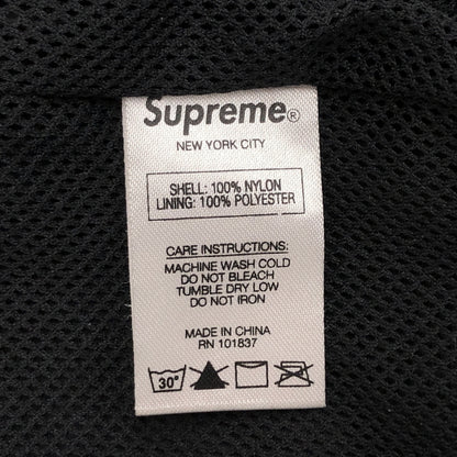 【中古品】【メンズ】 SUPREME シュプリーム 16AW 3M REFLECTIVE STRIPE TRACK JACKET トラックジャケット アウター 古着 149-261015-rs-05-fur サイズ：M カラー：ブラック 万代Net店