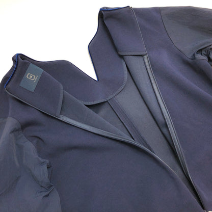 【中古品】【レディース】 Vin ヴァン ST-498 VIN NAVY ギャザースリーブボンディングワンピース スカート 168-260721-rs-06-fur サイズ：9号 カラー：ネイビー 万代Net店