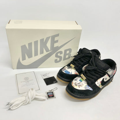 【中古品】【メンズ】 NIKE SB × SUPREME ナイキ シュプリーム FD8778-001 DUNK LOW OG QS ダンク ロー オリジナル クイックストライク スニーカー シューズ 靴 160-261015-rs-04-fur サイズ：28.5cm US10.5 カラー：ブラック/マルチカラー 万代Net店