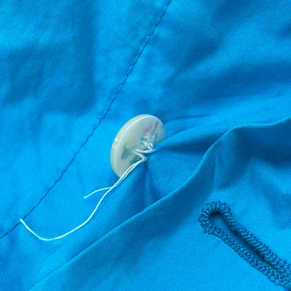 【現状渡し品】【メンズ】 JUNYA WATANABE MAN COMME DES GARCONS × LEVI'S ジュンヤ ワタナベ マン コムデギャルソン×リーバイス WE-J011 LS SHIRT JACKET ロングスリーブ シャツ ジャケット トップス 長袖 140-251220-cs-18-izu サイズ：M カラー：ブルー 万代Net店