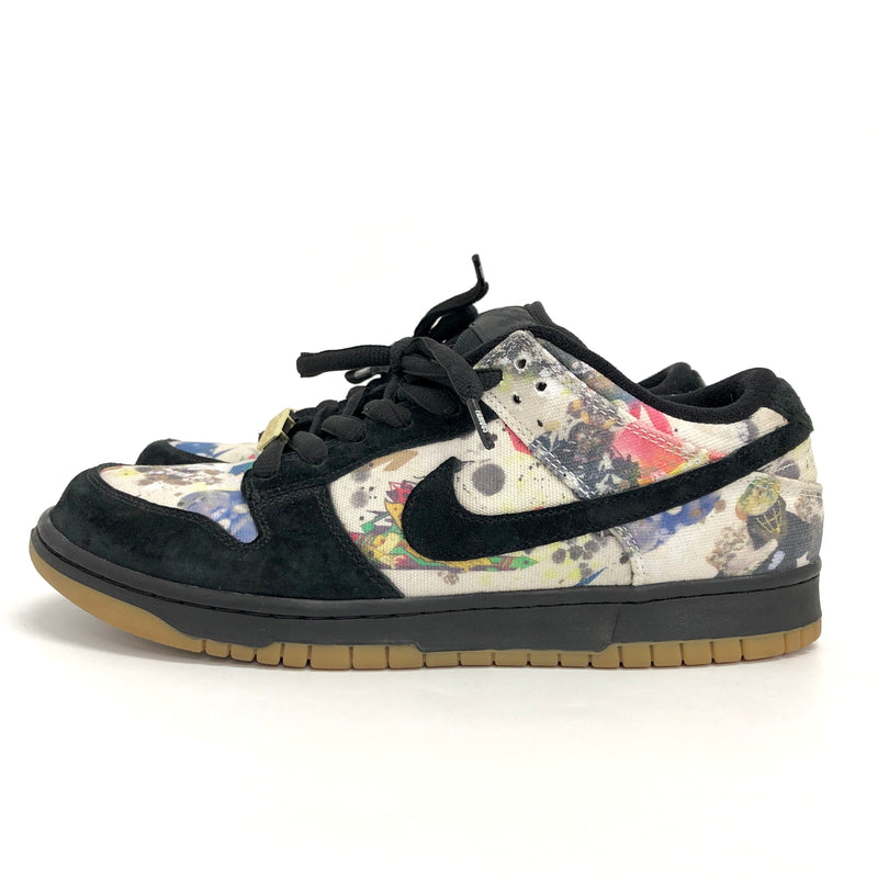 【中古品】【メンズ】 NIKE SB × SUPREME ナイキ シュプリーム FD8778-001 DUNK LOW OG QS ダンク ロー オリジナル クイックストライク スニーカー シューズ 靴 160-261015-rs-04-fur サイズ：28.5cm US10.5 カラー：ブラック/マルチカラー 万代Net店