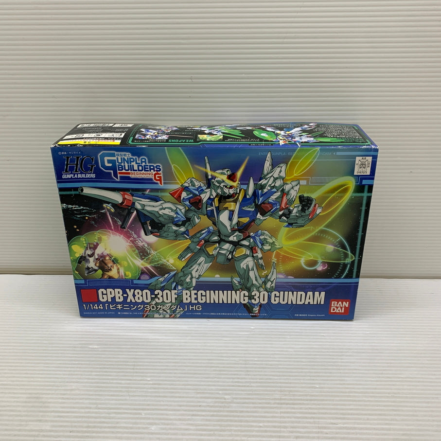 【現状渡し品】 模型戦士 ガンプラビルダーズ ビギニングG HG 1/144 ビギニング30ガンダム ガンプラ 未組立 箱あり バンダイ 058-260825-YT-08-min 万代Net店