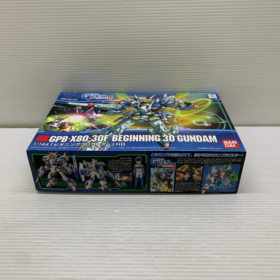 【現状渡し品】 模型戦士 ガンプラビルダーズ ビギニングG HG 1/144 ビギニング30ガンダム ガンプラ 未組立 箱あり バンダイ 058-260825-YT-08-min 万代Net店